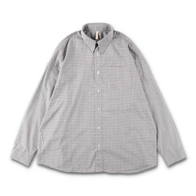 SUNFLOWER - STABLE SHIRT GREY CHECK – STUDY SHOWROOM STORE