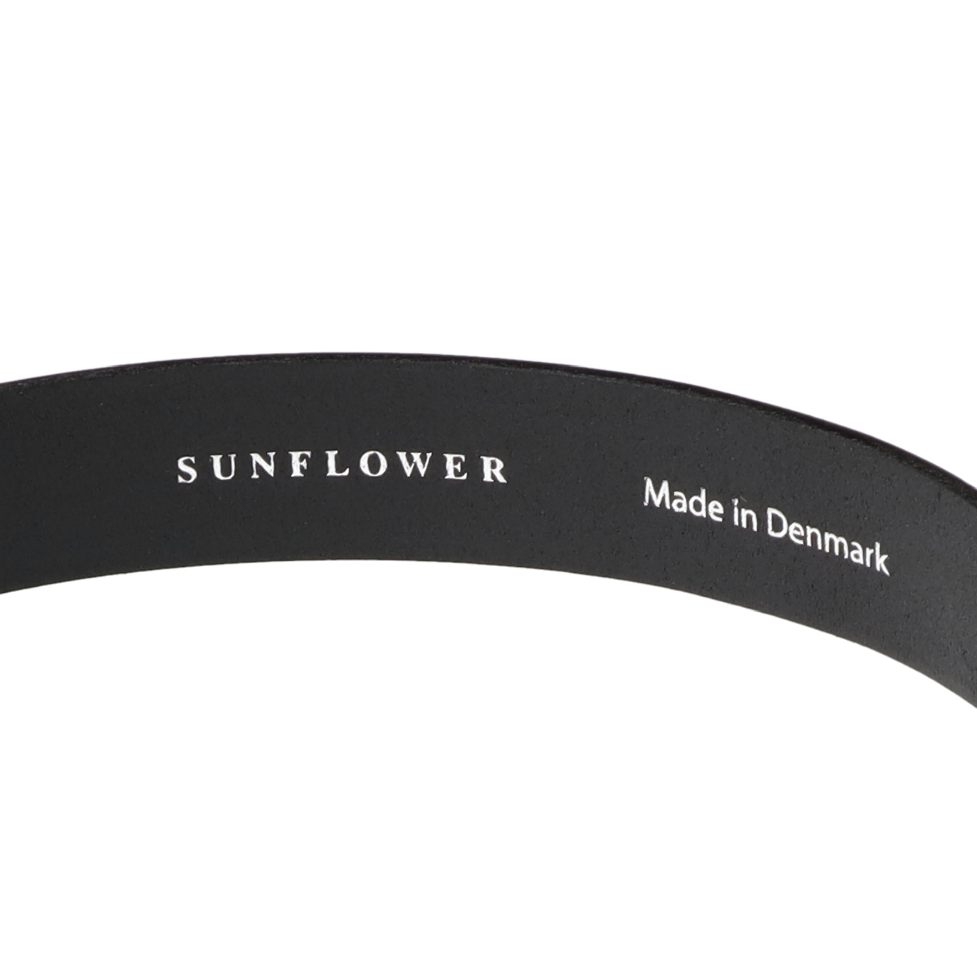  TIP END BELT - SUNFLOWER 革ディテール