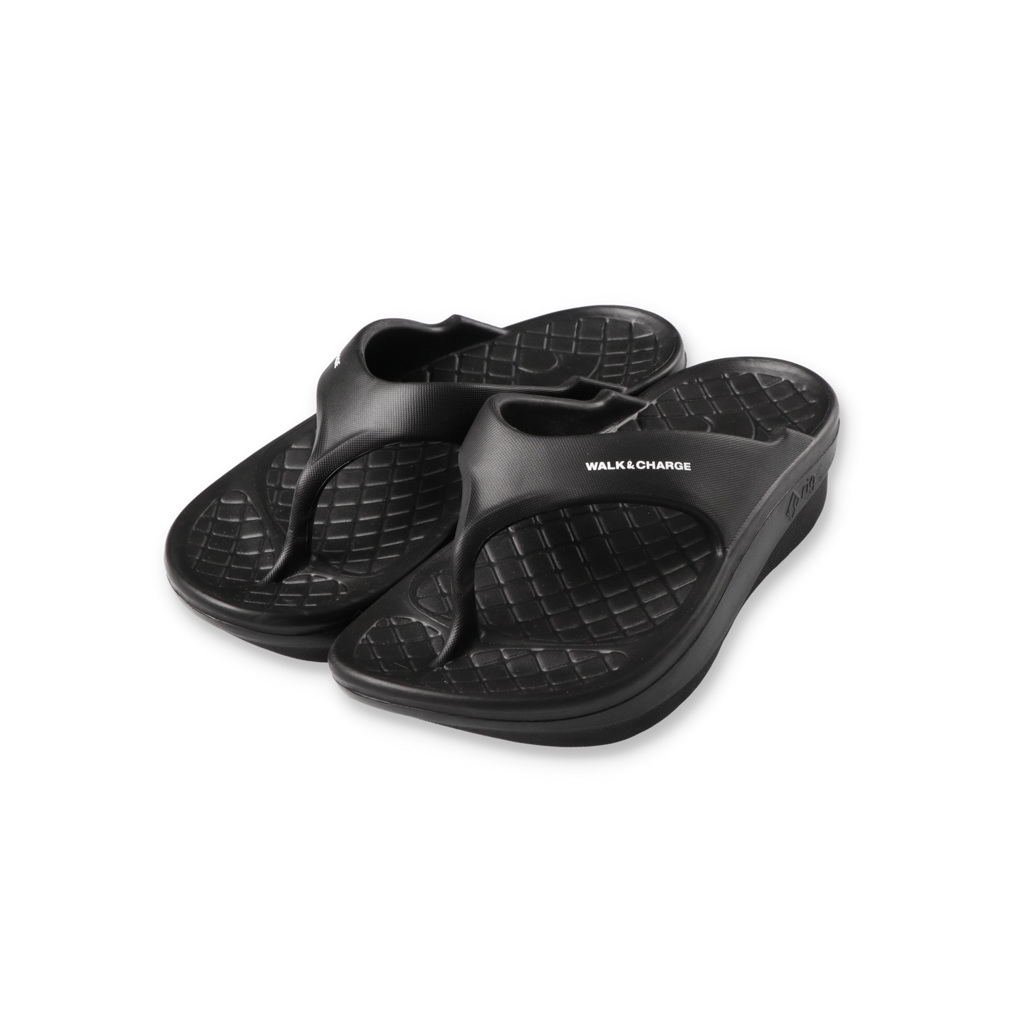 FlipFlop 2.0 black - RIG FOOTWEAR 正面
