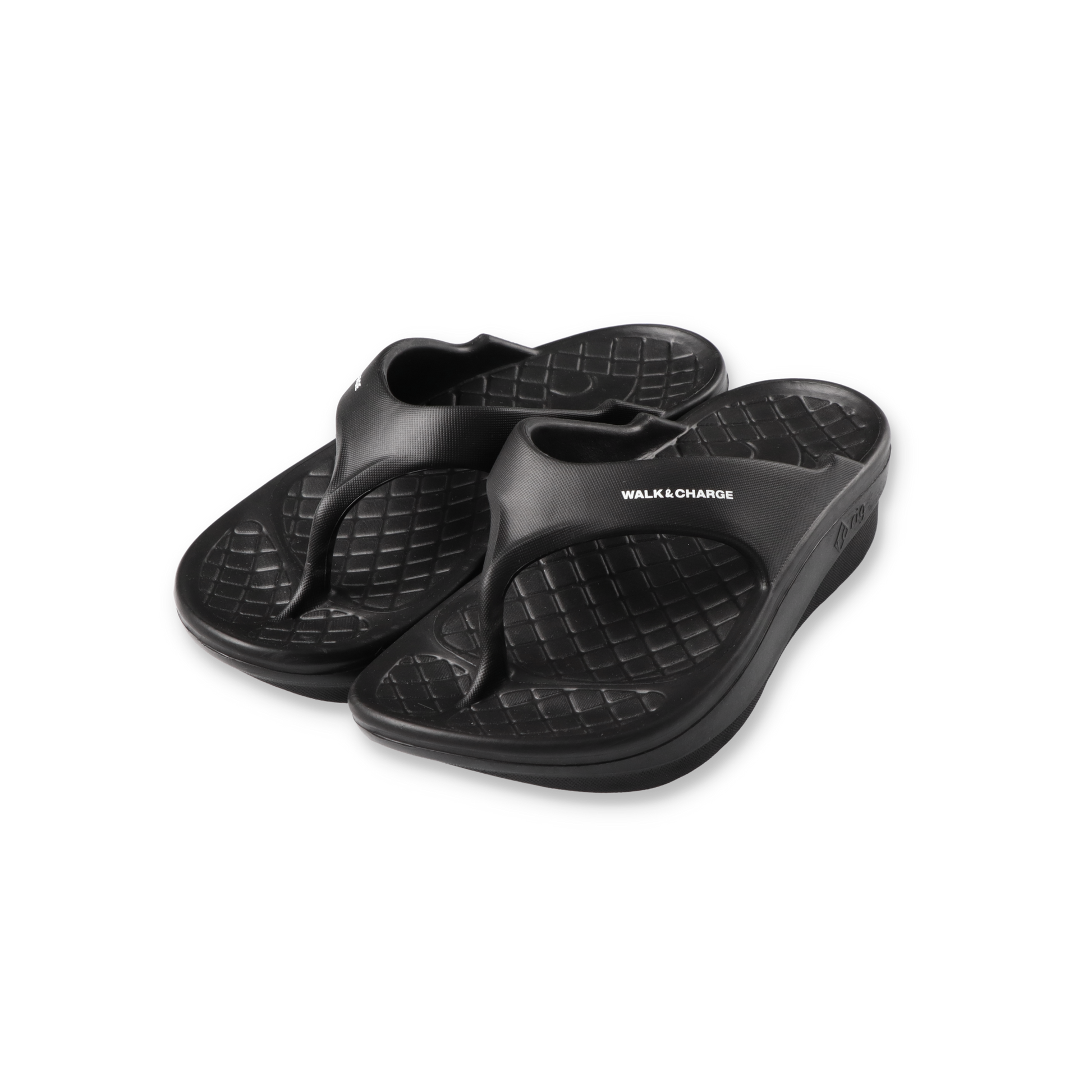 FlipFlop 2.0 black - RIG FOOTWEAR 正面