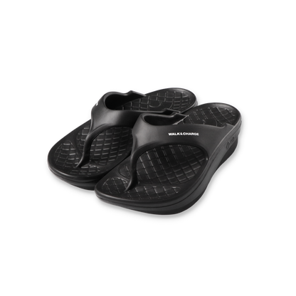 FlipFlop 2.0 black - RIG FOOTWEAR 正面