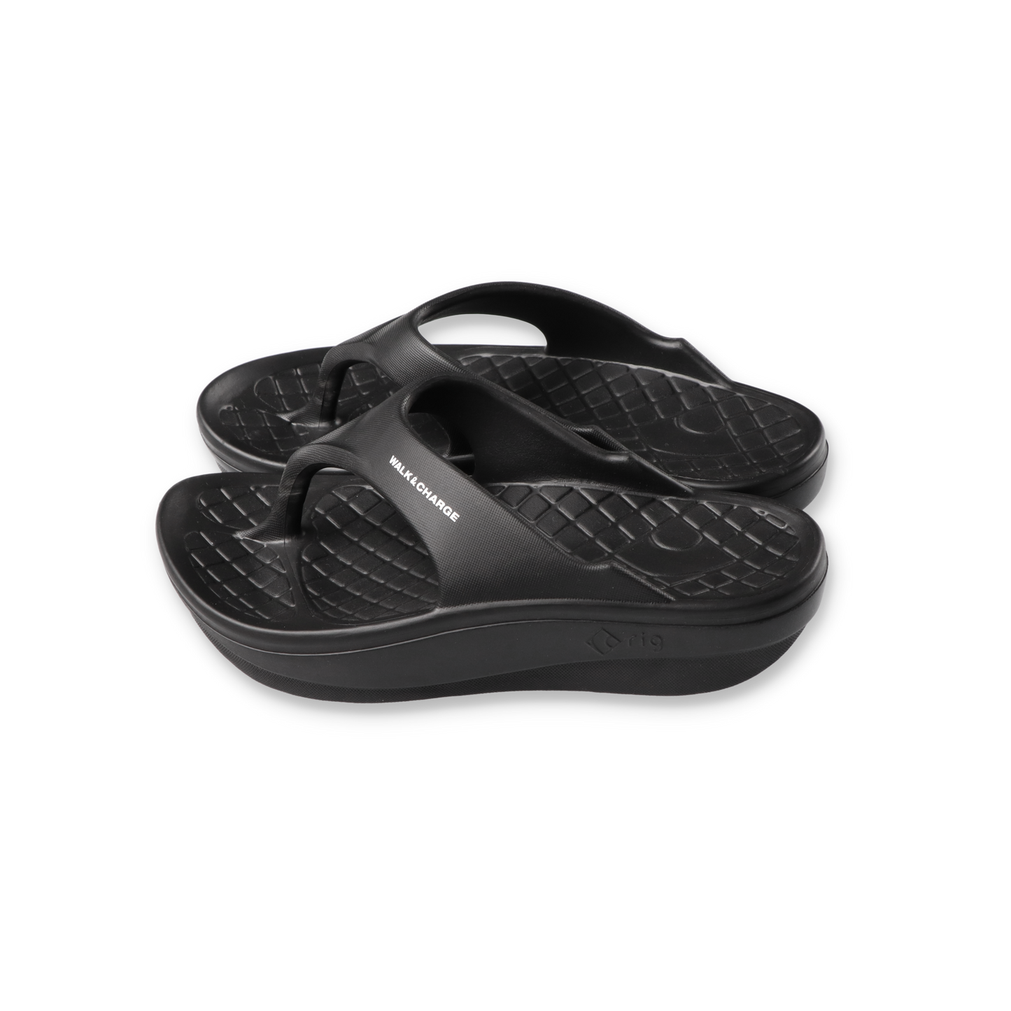 FlipFlop 2.0 black - RIG FOOTWEAR 側面