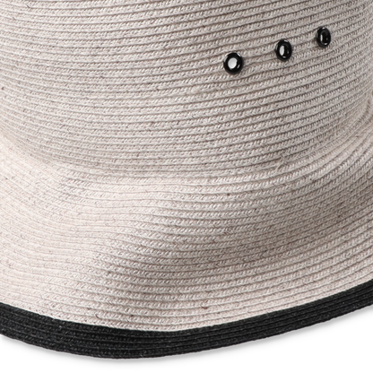 BRAID BUCKET HAT BEIGE - SOLARIS&Co. 生地のディテール