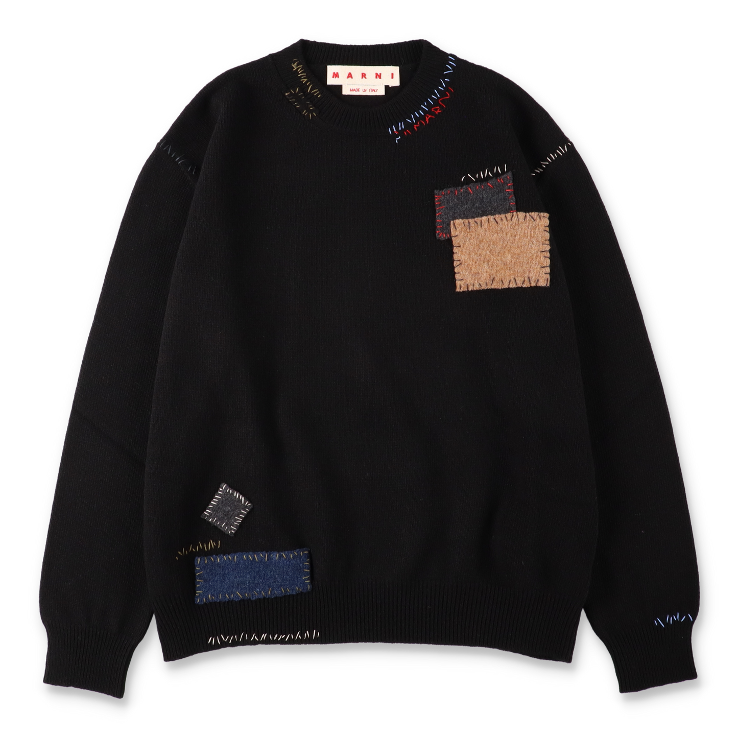 MARNI ROUNDNECK SWEATER Black 【GCMG0462Q0】(N)