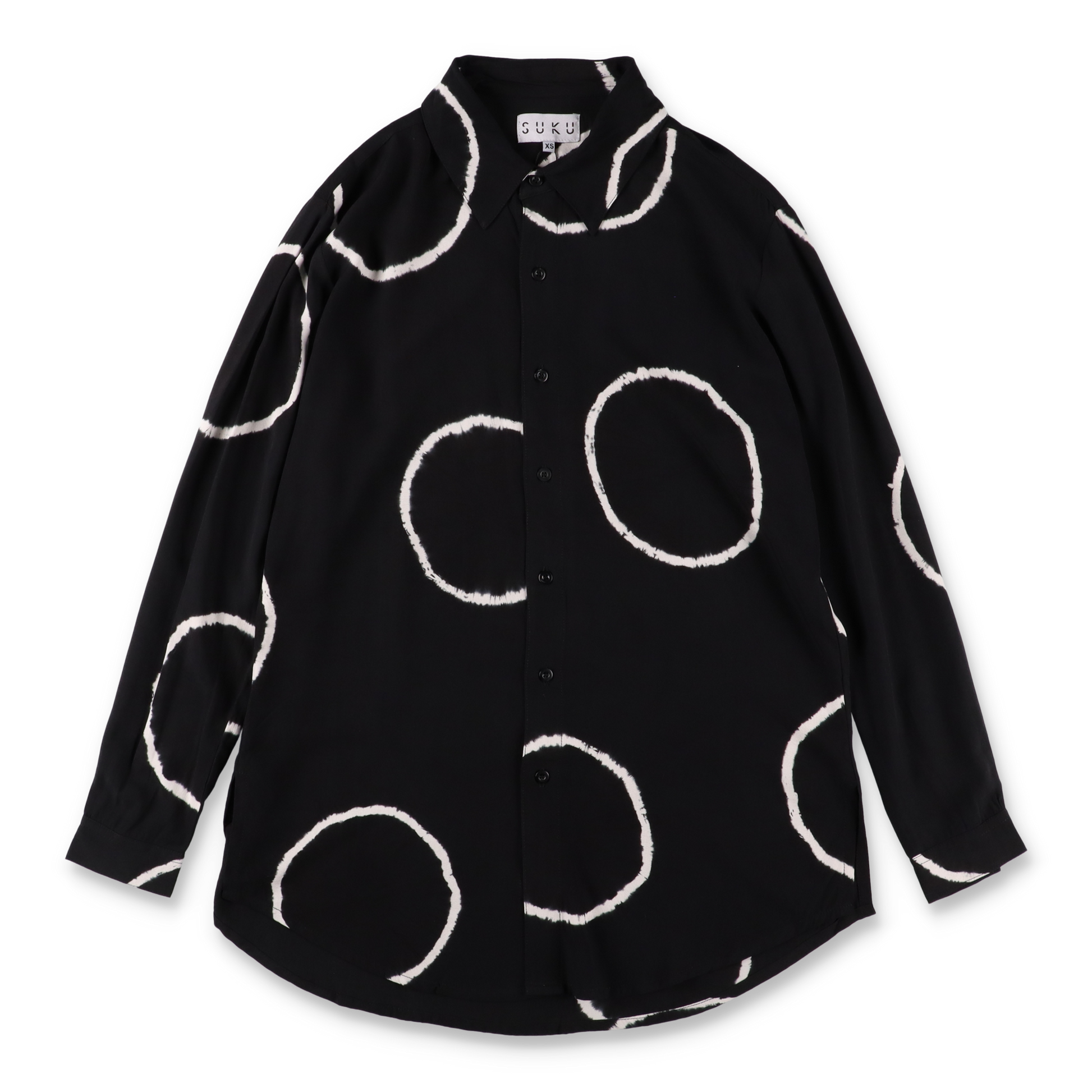 DAY PYJAMA WINTER SET MOON - SUKU HOME シャツ 正面