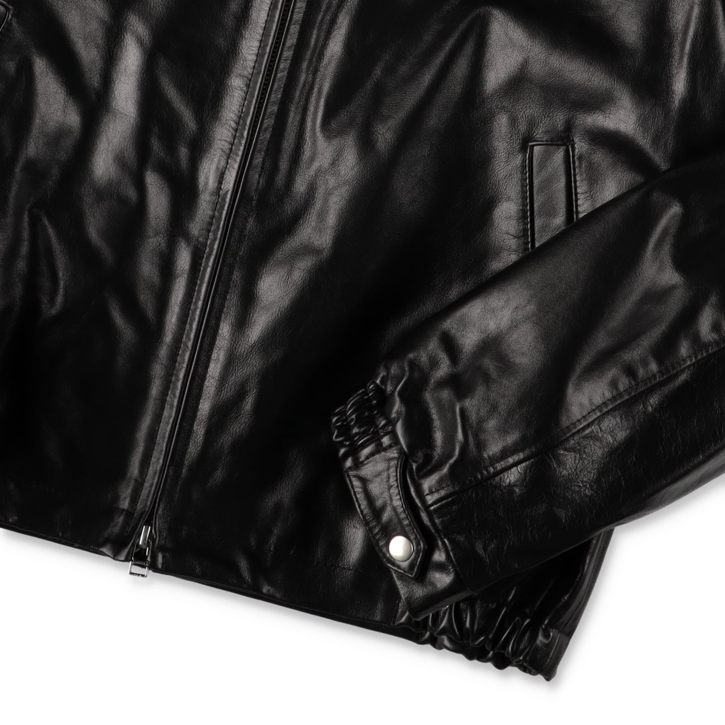 UNIVERSAL PRODUCTS. LEATHER JACKET BLACK【263-60401】(N)