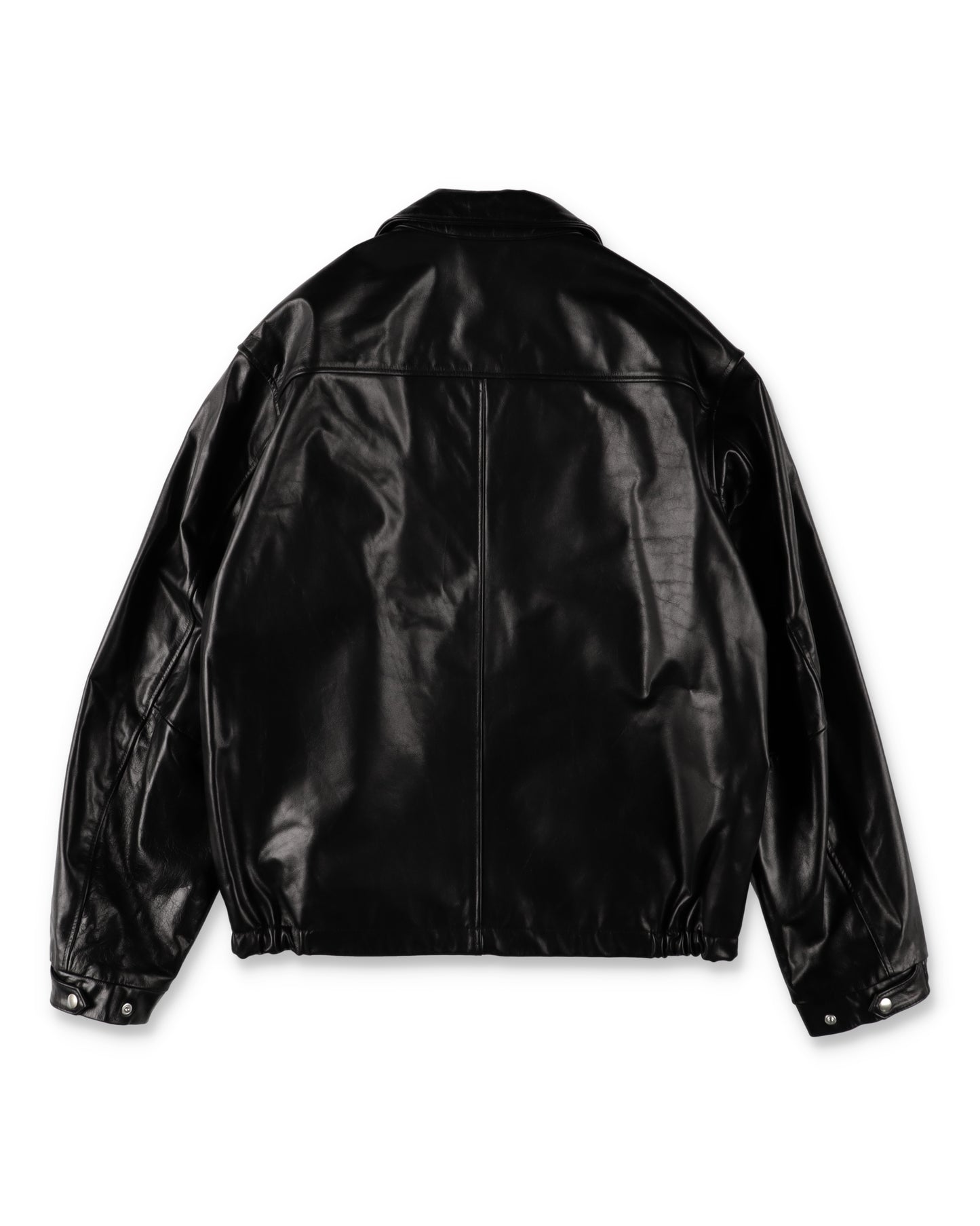 UNIVERSAL PRODUCTS. LEATHER JACKET BLACK【263-60401】(N)