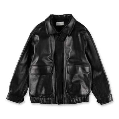 ENCOMING ZIP SHORT BLOUSON BROWN [ZSBL-BR] (N)