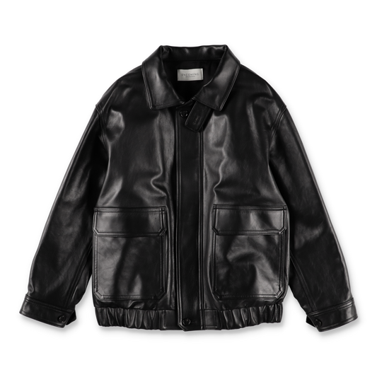 ENCOMING ZIP SHORT BLOUSON BROWN [ZSBL-BR] (N)
