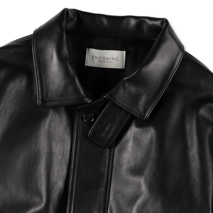 ENCOMING ZIP SHORT BLOUSON BROWN [ZSBL-BR] (N)
