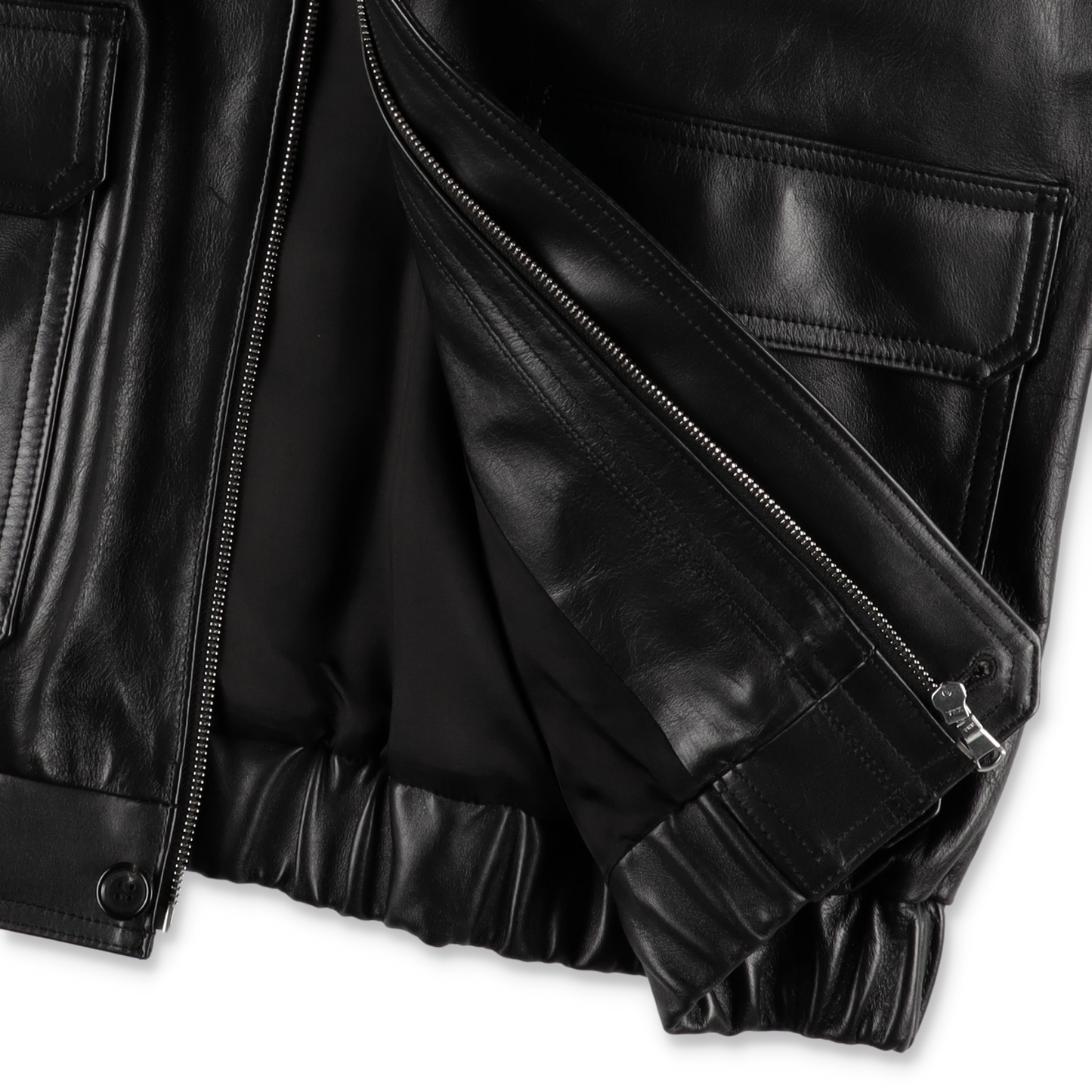 ENCOMING ZIP SHORT BLOUSON BROWN [ZSBL-BR] (N)