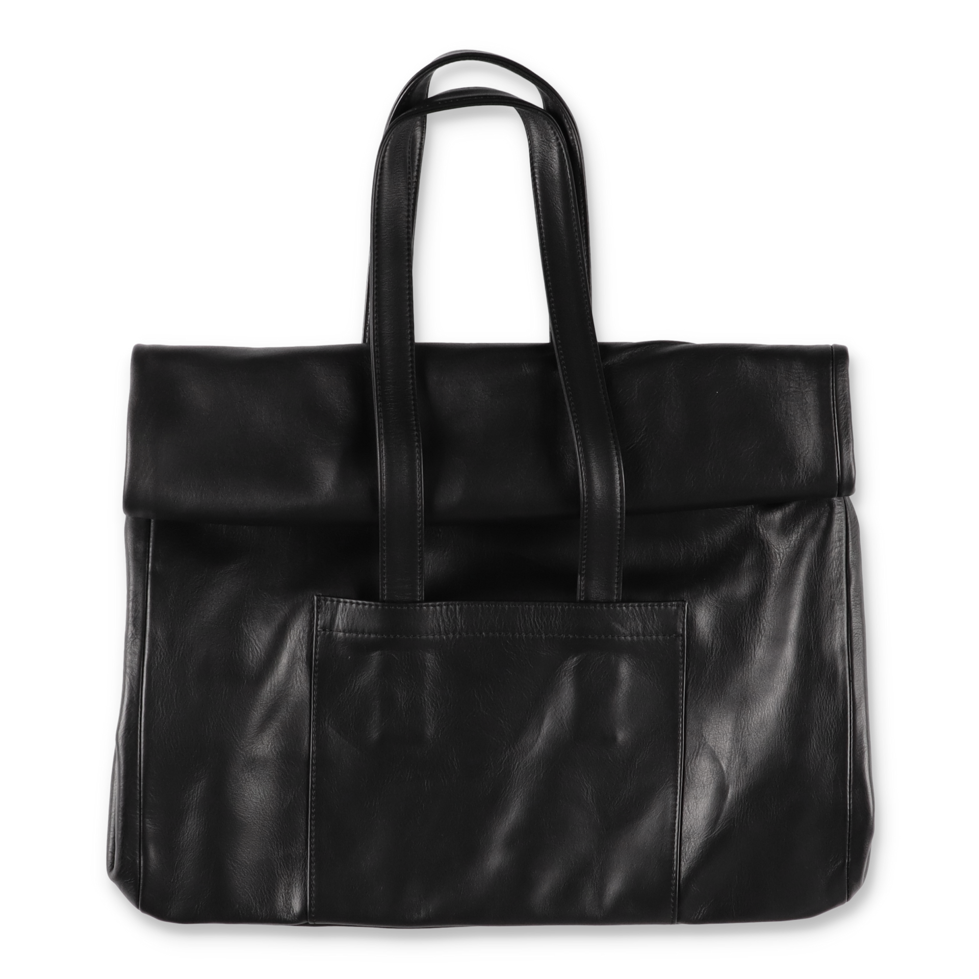 ENCOMING - ROLLED PAPER TOTE BAG Black – STUDY SHOWROOM STORE ENCOMING - ROLLED PAPER TOTE BAG Black – STUDY SHOWROOM STORE