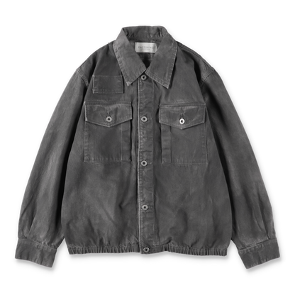 ENCOMING ZIP SHORT BLOUSON BROWN [ZSBL-BR] (N)