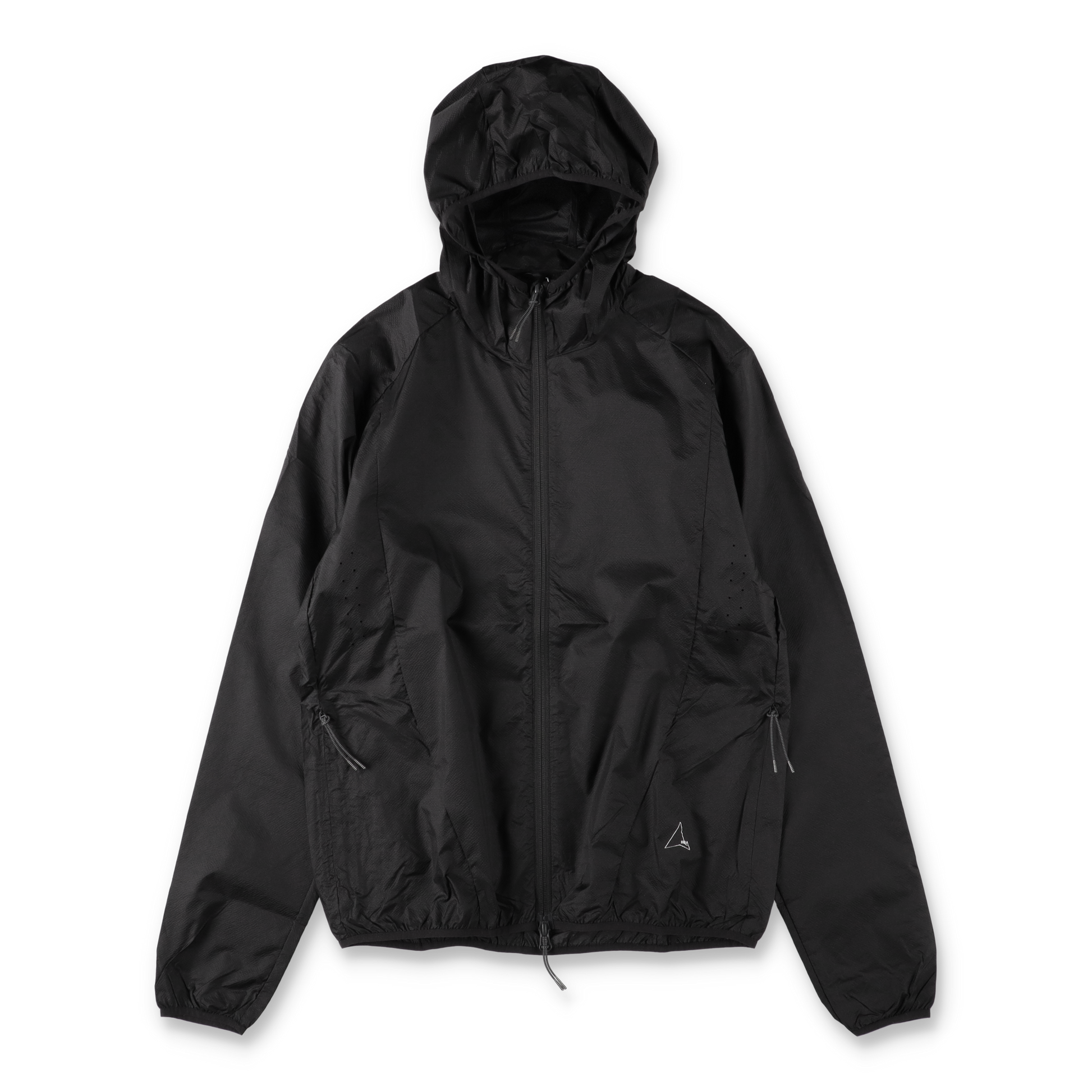 ROA HUE Packable Wind Jacket Black　正面画像
