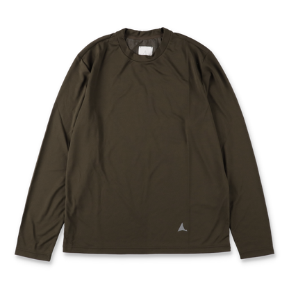 ROA FIREFLIES Base Layer Fast Dry Long Sleeve Brown　正面