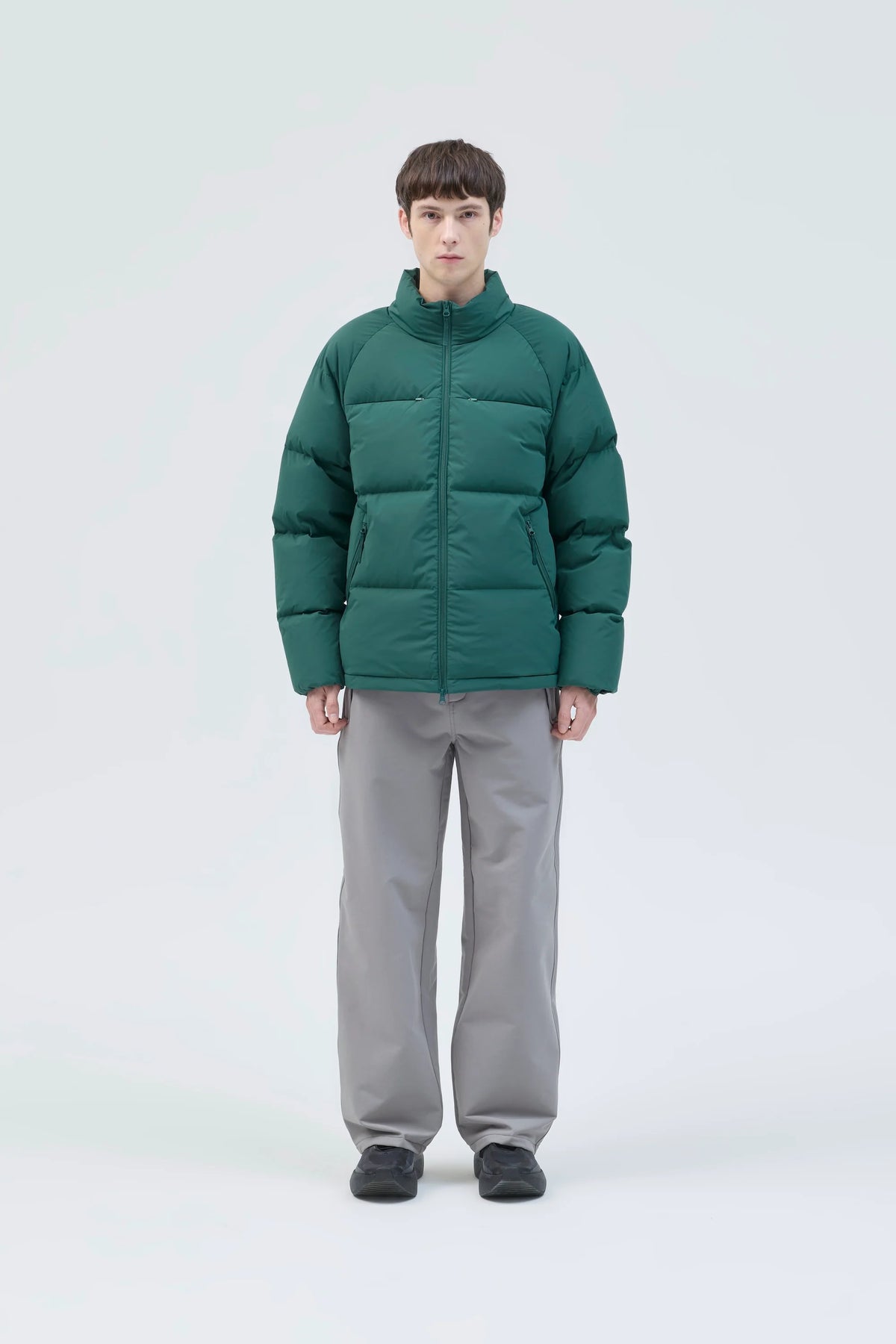 Hiking Patrol Element Down Jacket 2.0 Forest Green 着用イメージ 正面