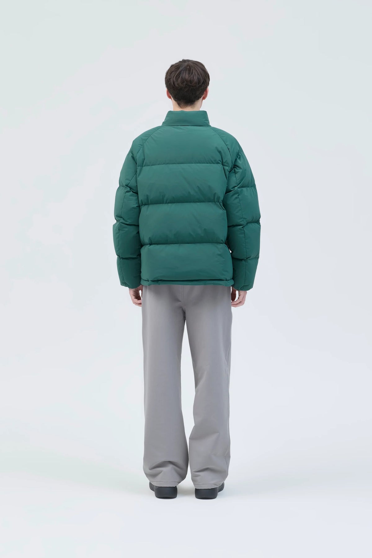 Hiking Patrol Element Down Jacket 2.0 Forest Green 着用イメージ 背面