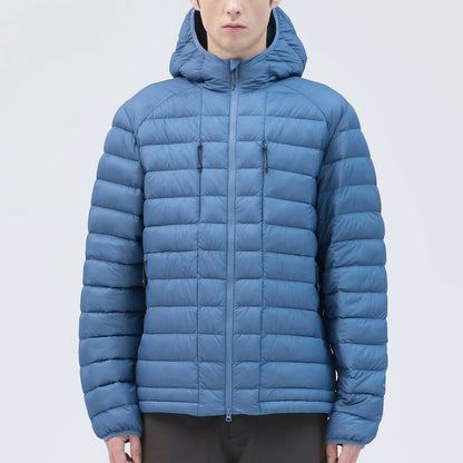Hiking Patrol Horizon UL 800FP Hooded Down Jacket Slate Blue