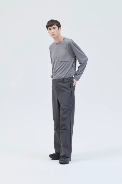Hiking Patrol Arc 3L Shell Trouser Charcoal Black 着用イメージ 側面