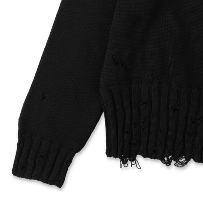 MARNI Twisted Crewneck Sweater Black【GCMG0210A0】(N)