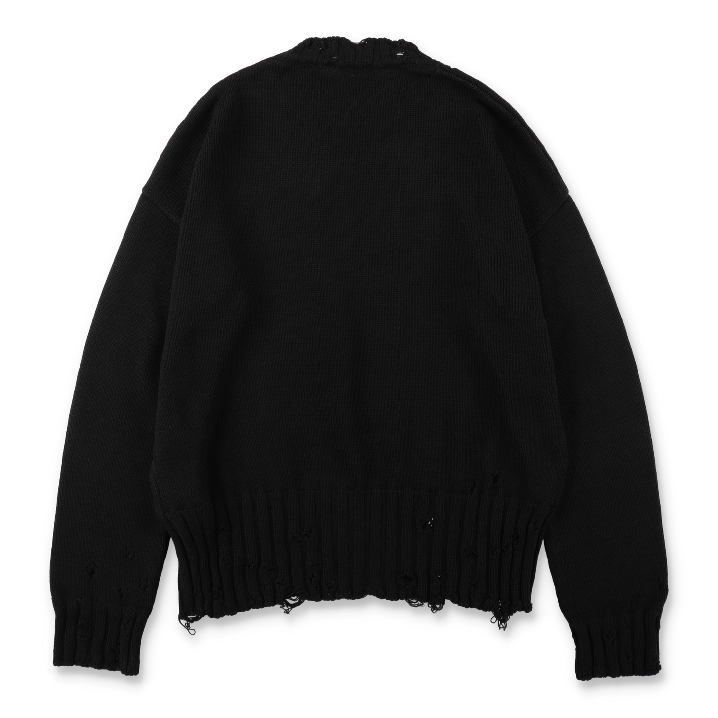 MARNI Twisted Crewneck Sweater Black【GCMG0210A0】(N)