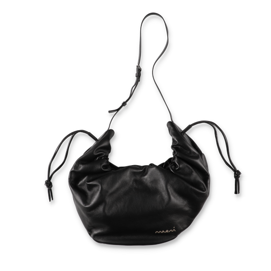 MARNI SCRUNCHIE HOBO SMALL BLACK【SBMQ0155U0】(N)