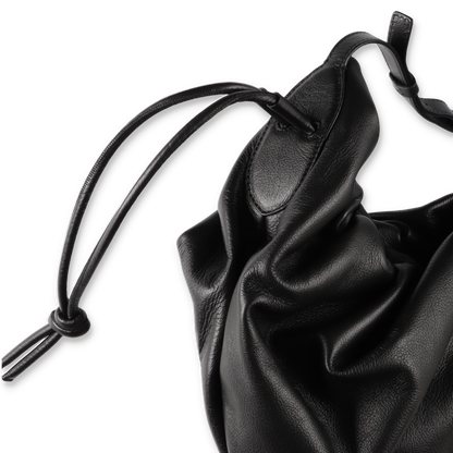 MARNI SCRUNCHIE HOBO SMALL BLACK【SBMQ0155U0】(N)