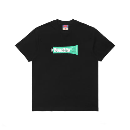 METALWOOD STUDIO WOODLITE T-SHIRT Black 正面