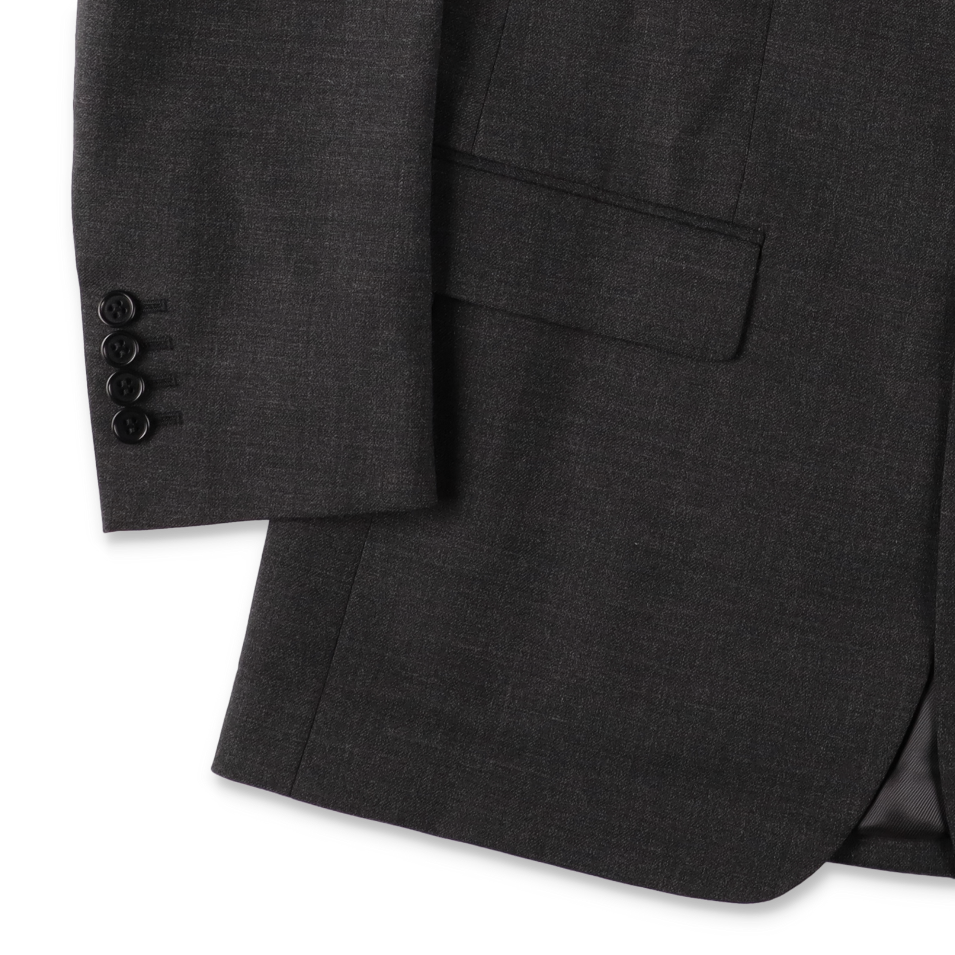 SUNFLOWER SHOW BLAZER ANTRACITE　袖口