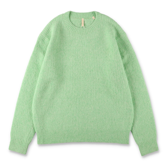 SUNFLOWER YAK SWEATER SEAFOAM　正面