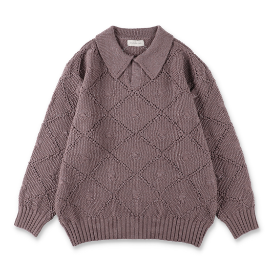 ENCOMING ZIP SHORT BLOUSON BROWN [ZSBL-BR] (N)