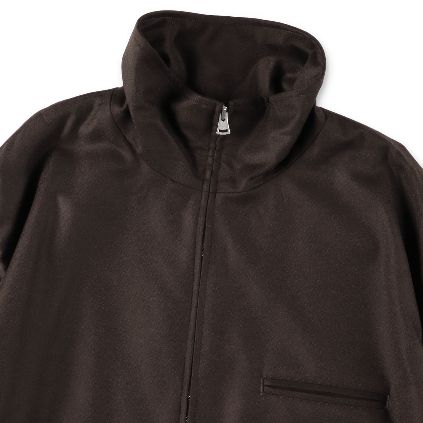 ENCOMING ZIP SHORT BLOUSON BROWN [ZSBL-BR] (N)