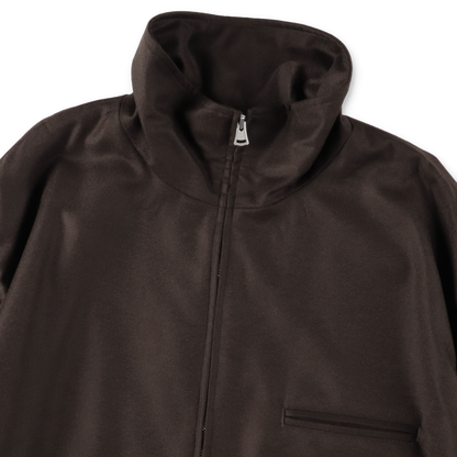 ENCOMING ZIP SHORT BLOUSON BROWN [ZSBL-BR] (N)