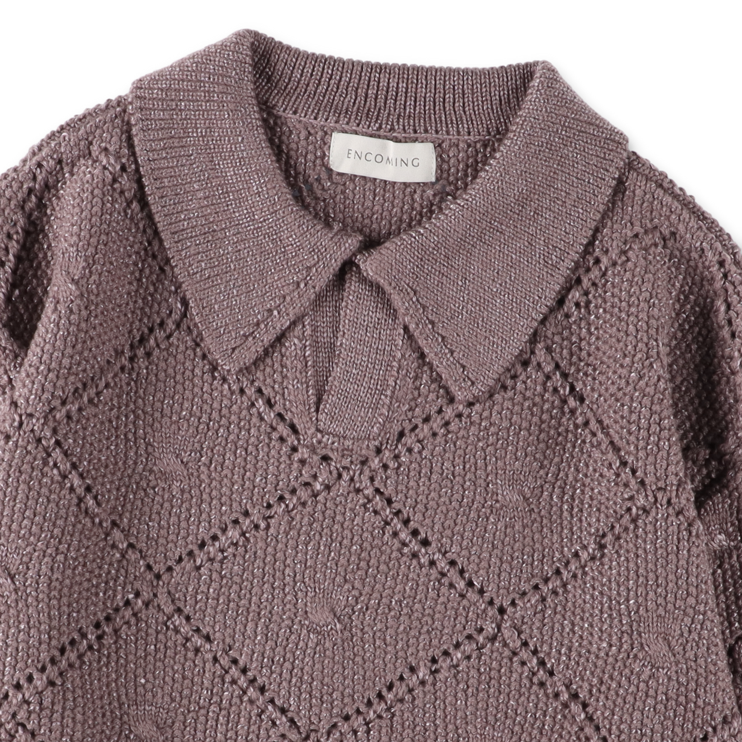 ENCOMING ZIP SHORT BLOUSON BROWN [ZSBL-BR] (N)