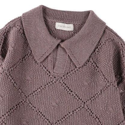 ENCOMING ZIP SHORT BLOUSON BROWN [ZSBL-BR] (N)