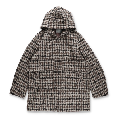 ENCOMING ZIP SHORT BLOUSON BROWN [ZSBL-BR] (N)