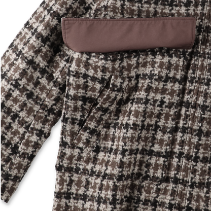 ENCOMING ZIP SHORT BLOUSON BROWN [ZSBL-BR] (N)