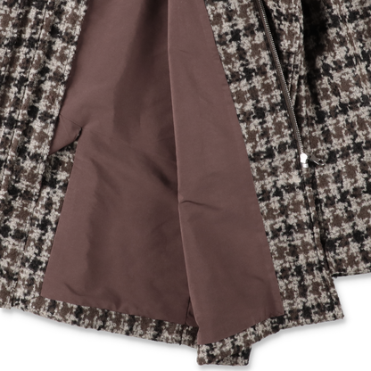 ENCOMING ZIP SHORT BLOUSON BROWN [ZSBL-BR] (N)