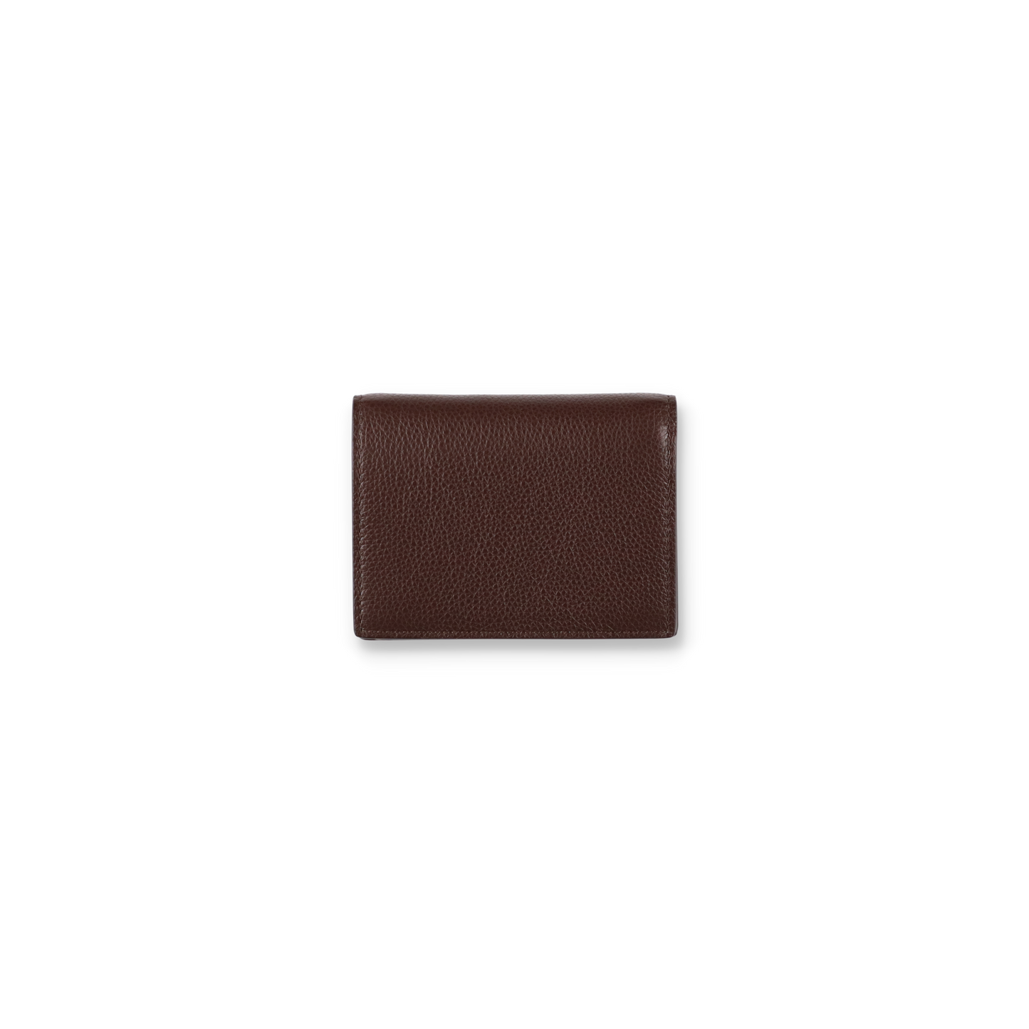 MARNI Leather bifold wallet with Marni Mending embroidery Brown【PFMI0098U0】(N)
