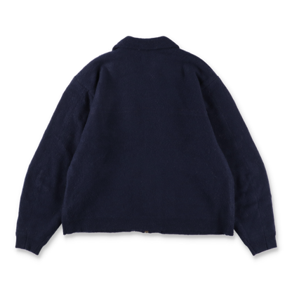 MAYKAM WOOL CASHMERE BLOUZON DARK NAVY【2502-093】(N)