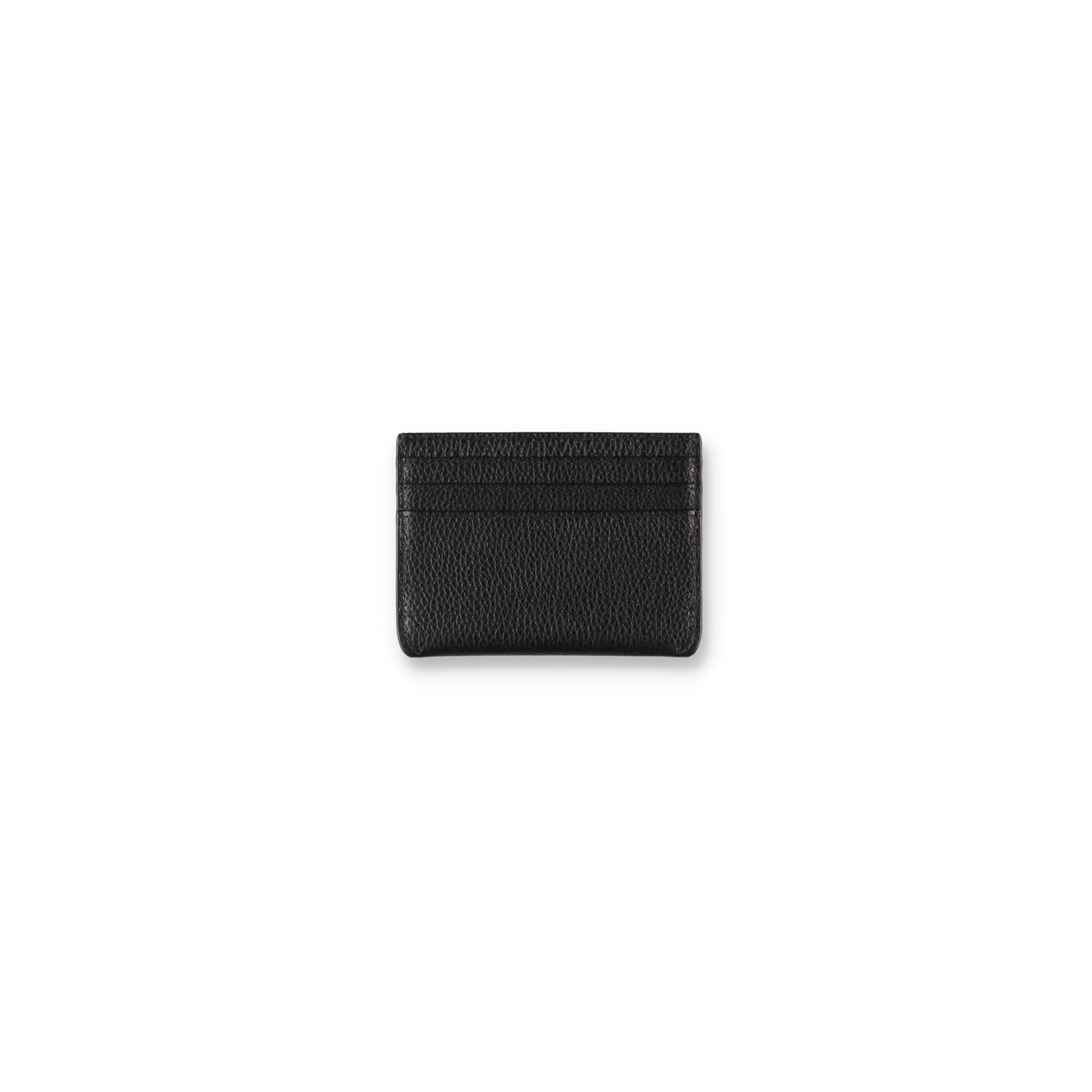 MARNI leather cardholder with Marni Mending embroidery Black【PFMI0104U0】(N)