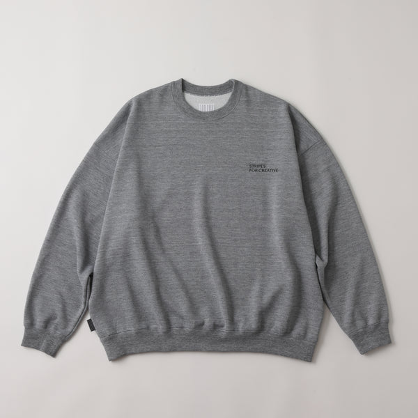 S.F.C TECH CREW SWEAT GREY M【SFCFW25CS01】(N)