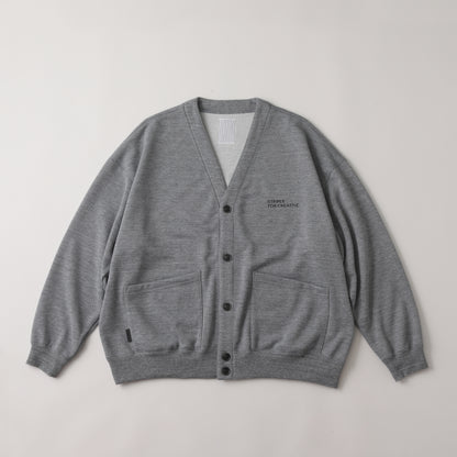 S.F.C TECH SWEAT CARDIGAN GREY M【SFCFW25CS02】(N)