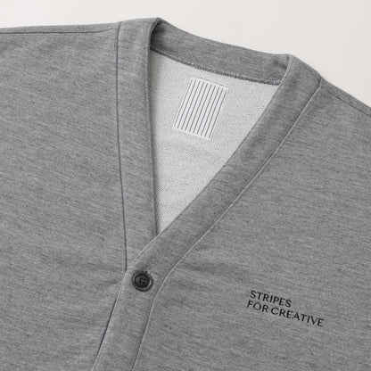 S.F.C TECH SWEAT CARDIGAN GREY M【SFCFW25CS02】(N)