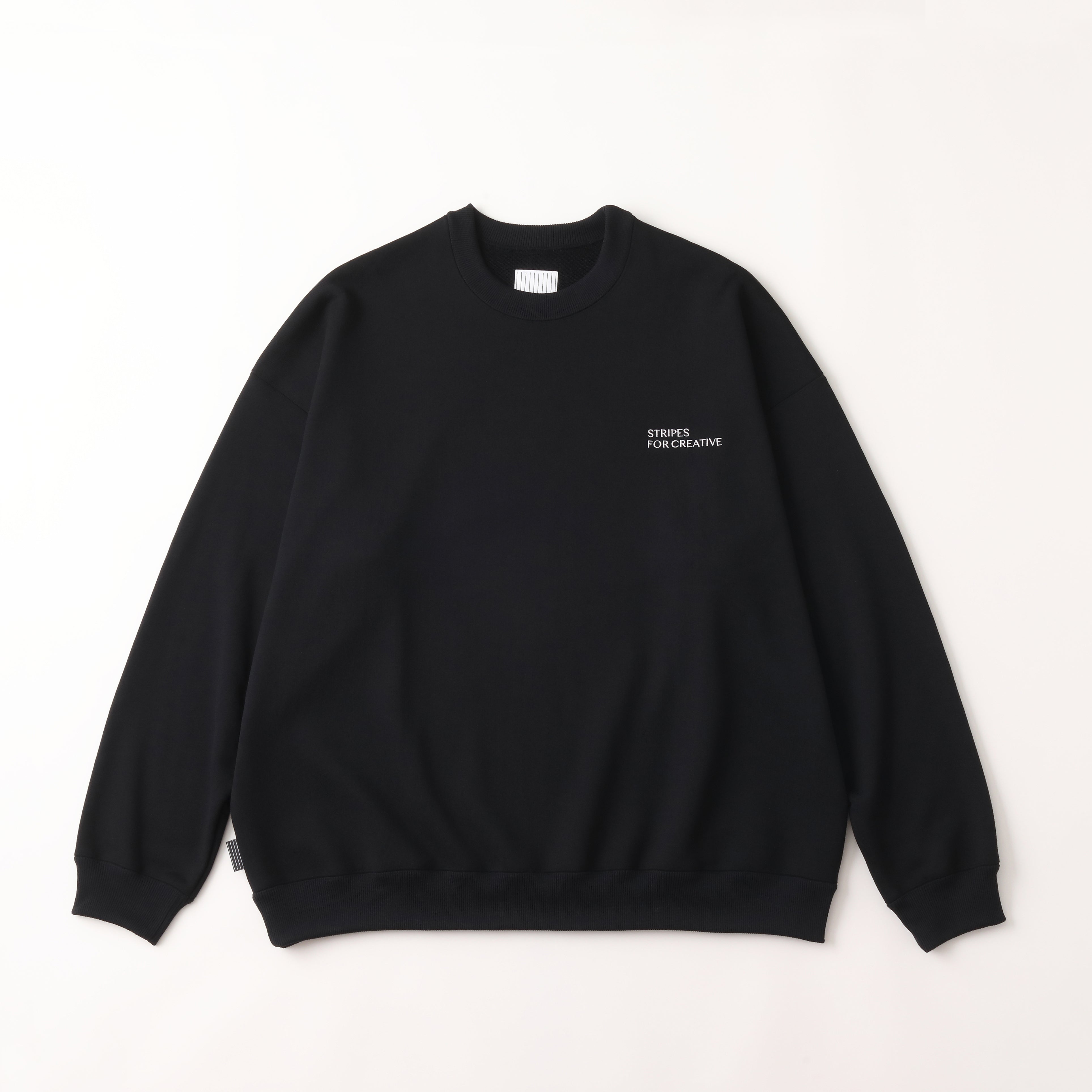 S.F.C TECH CREW SWEAT - BLACK – STUDY SHOWROOM STORE