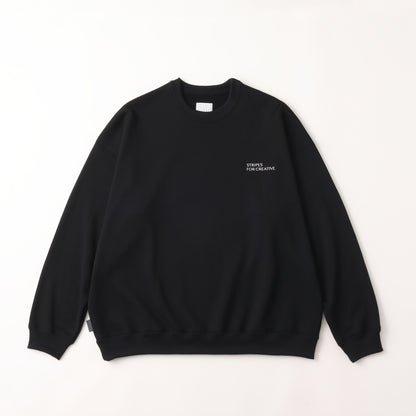 S.F.C TECH CREW SWEAT BLACK【SFCFW25CS01】(N)