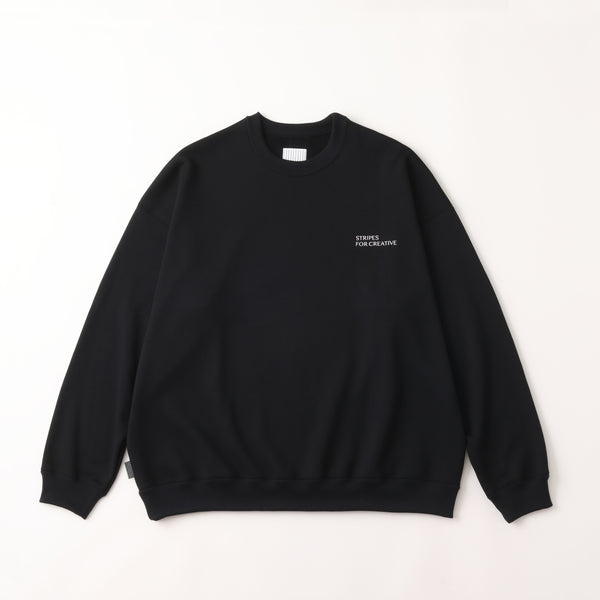 S.F.C TECH CREW SWEAT BLACK【SFCFW25CS01】(N)