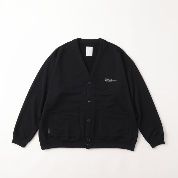 S.F.C TECH SWEAT CARDIGAN BLACK【SFCFW25CS02】(N)