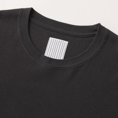 S.F.C BASIC THERMAL LS TEE CHARCOAL【SFCFW25CS09】(N)