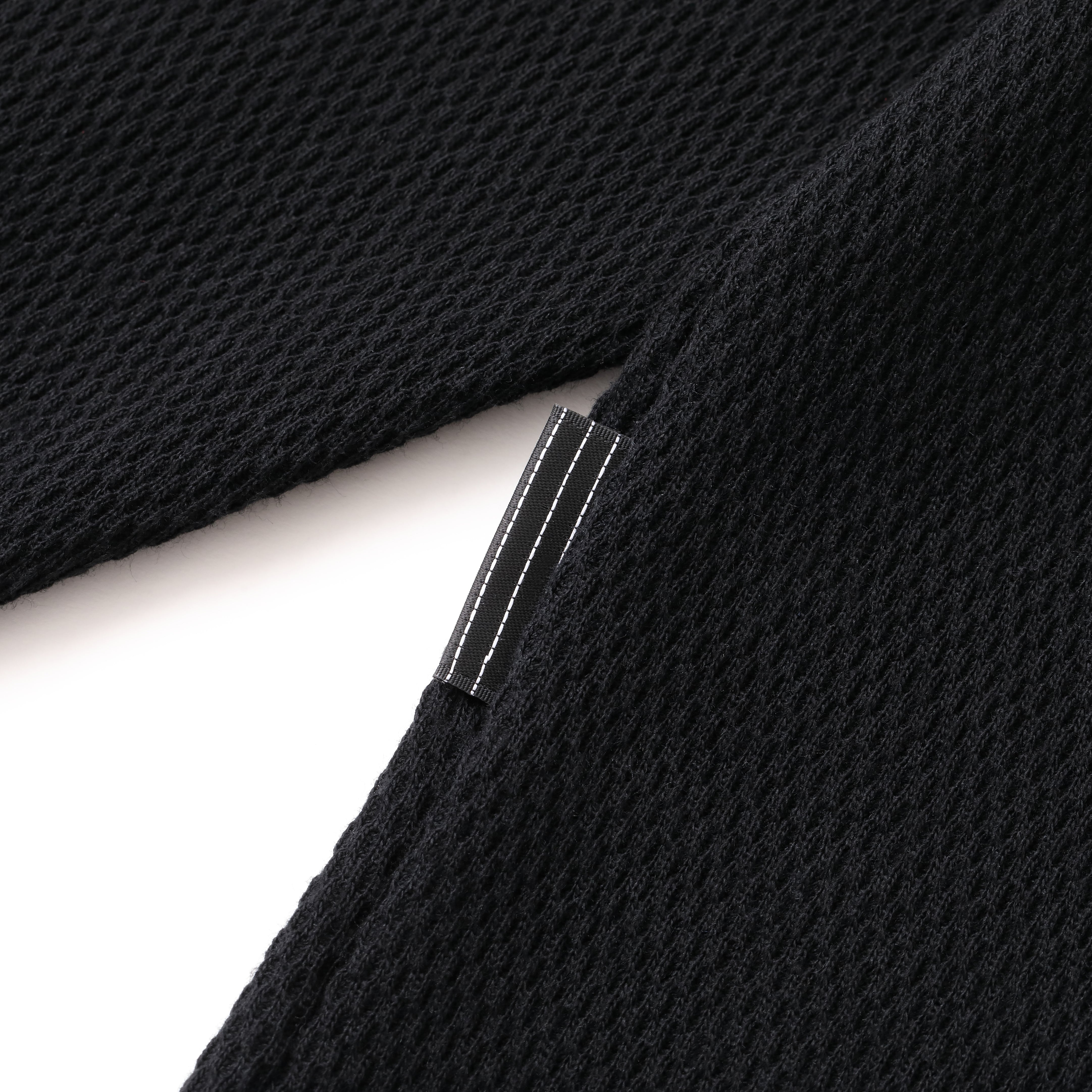 S.F.C BASIC THERMAL LS TEE - BLACK – STUDY SHOWROOM STORE